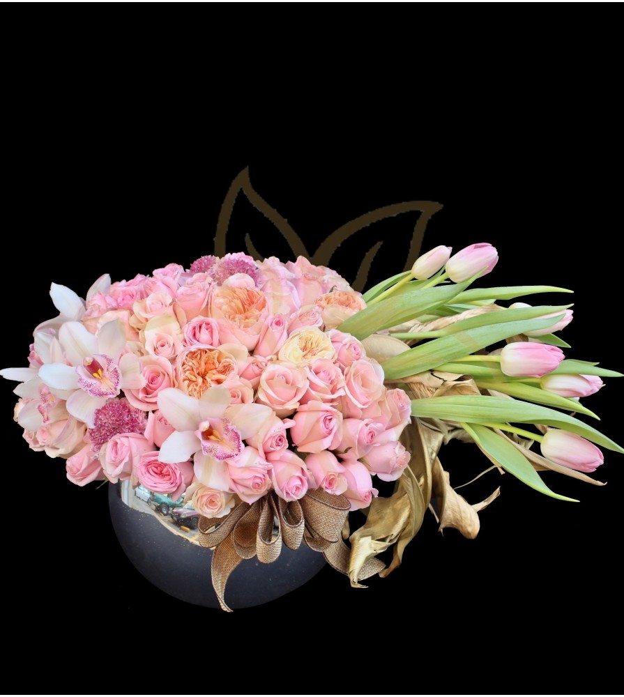 Flowers Pink Luxury Design